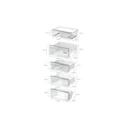 Siemens KI96NVFD0G Built In Fridge Freezer : H 193.5cm : IQ 300
