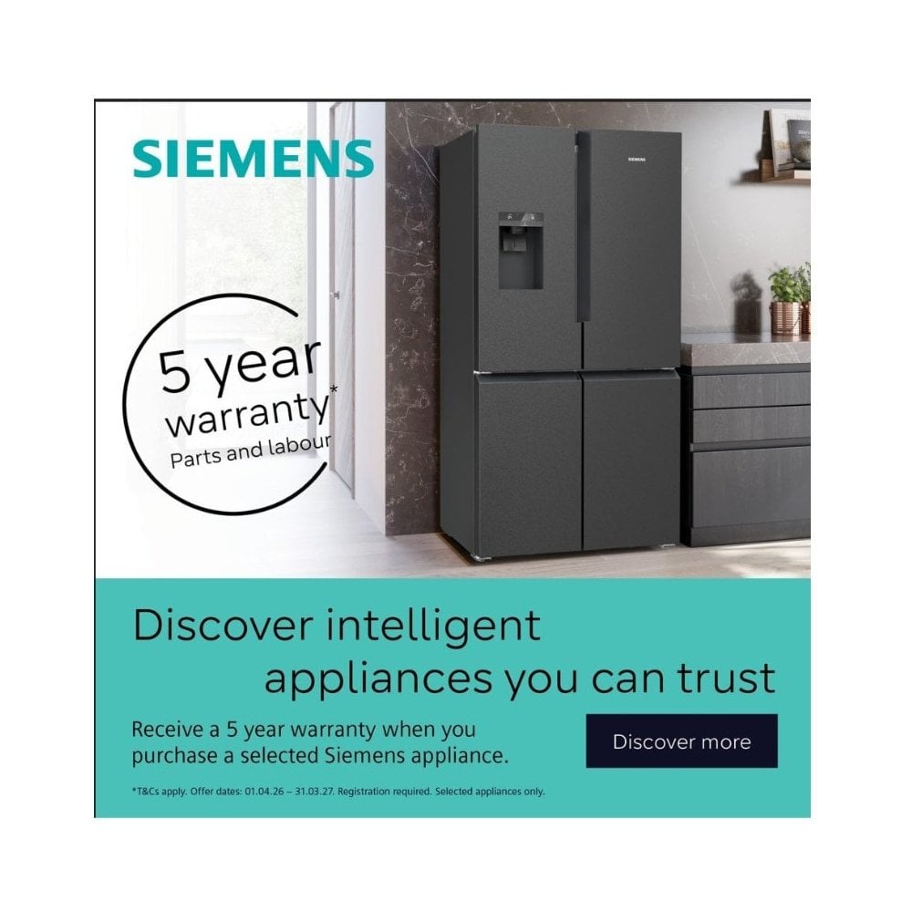 Siemens KI96NVFD0G Built In Fridge Freezer : H 193.5cm : IQ 300