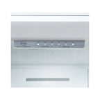Midea MDRB379FGD30 54.7cm 60/40 Total No Frost Fridge Freezer - Black :