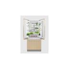 Fisher & Paykel RS80A3 Built In French Door Fridge Freezer: W 80cm : Series 7 :