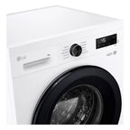 LG F4X1009NWK 9kg 1400 Spin Washing Machine - White: