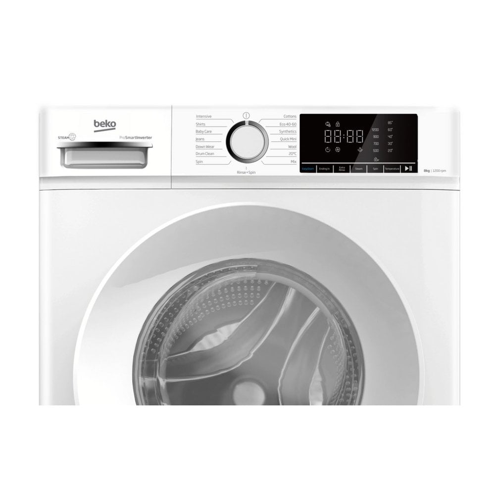 Beko BWC8121W Freestanding 8kg 1200rpm Washing Machine - White :