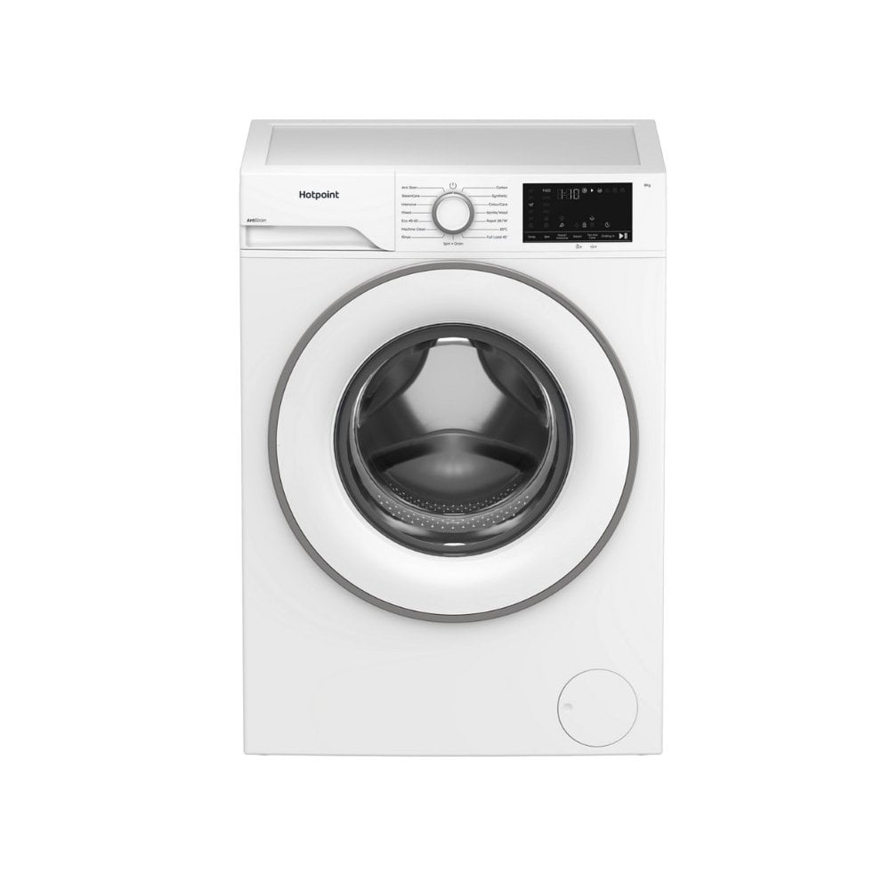 Hotpoint HEV841WUK 8kg 1400 Spin Washing Machine - White :