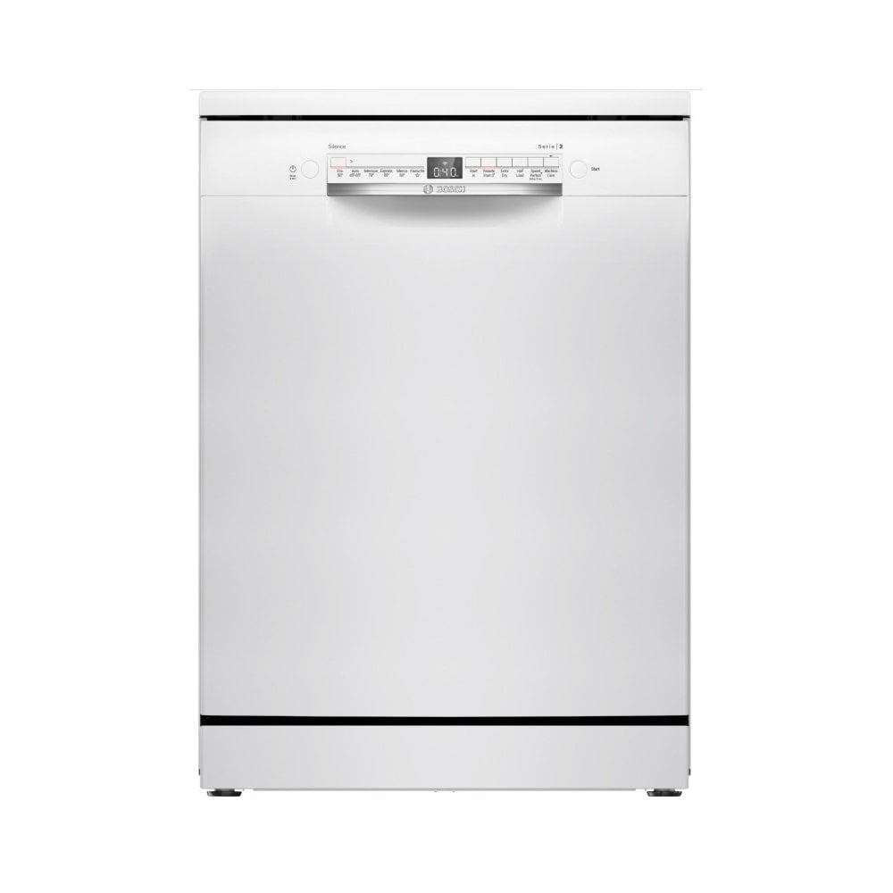 Bosch SMS2HVW06G Series 2 Dishwasher - White - 14 Place Settings :