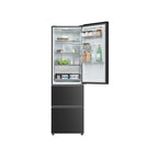 Haier HTR3518ENMTK 60/40 Fridge Freezer - Black : H 185cm :