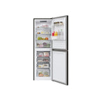 Hoover HVT3CLECKIHB-1 54.5cm 50/50 Low Frost Fridge Freezer - Black : H 176cm :