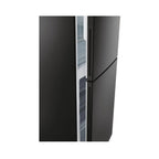 Hoover HVT3CLECKIHB-1 54.5cm 50/50 Low Frost Fridge Freezer - Black : H 176cm :