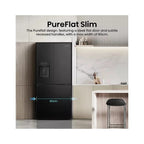 Hisense RQ5P470SYFD  American Fridge Freezer : Frost Free :  Black : H 178.5cm. W 79.4cm : Non Plumbed
