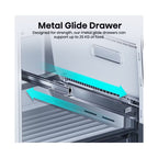 Hisense RB5B250SSWC1 Built In Fridge Freezer 60/40 : H 177.2cm : Sliding Hinge