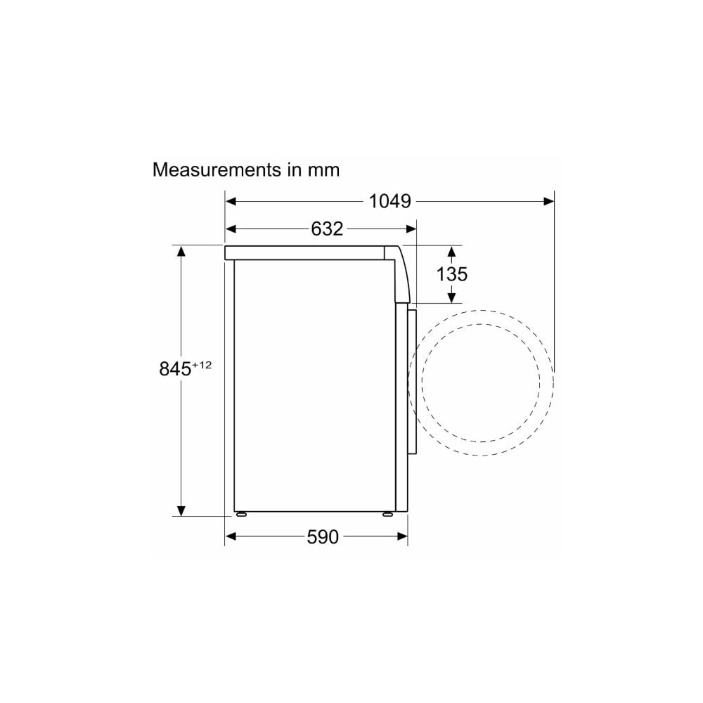 Bosch WGJ25400 Washing Machine : 10kg : Series 6