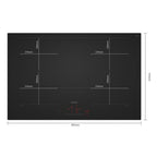Siemens EX81AHYC1E Built In Induction Hob : IQ700 : W 80cm