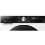 Hisense WF3S1243BW3 : 12kg :1400 Spin : Steam Washing Machine