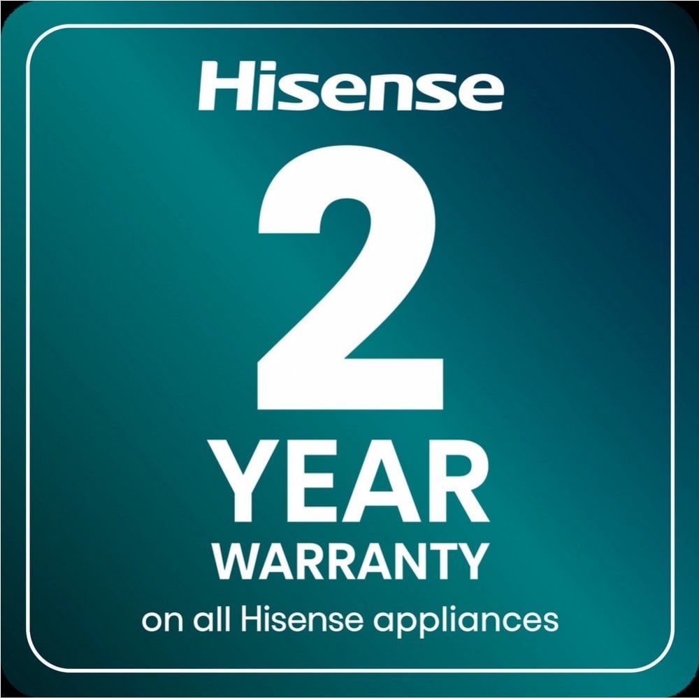Hisense RB327N4BCE 50/50 Total No Frost Fridge Freezer - Stainless Steel : H 182.4 cm