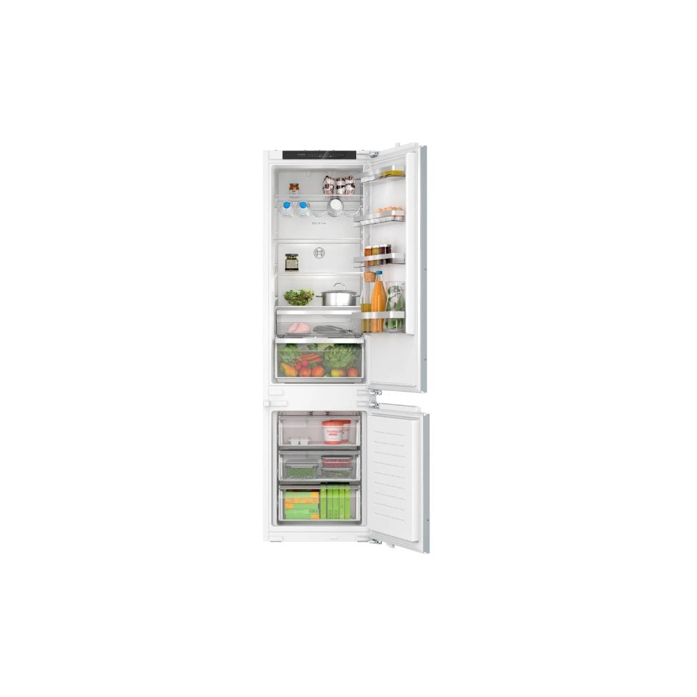 Bosch KIN96VFD0G Built In Fridge Freezer : H 193.5cm : Series 4 : Fixed Hinge