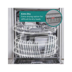 Bosch SMS4EKW06G Dishwasher  :Cutlery Basket : Stainless Steel Interior :  Series 4 :