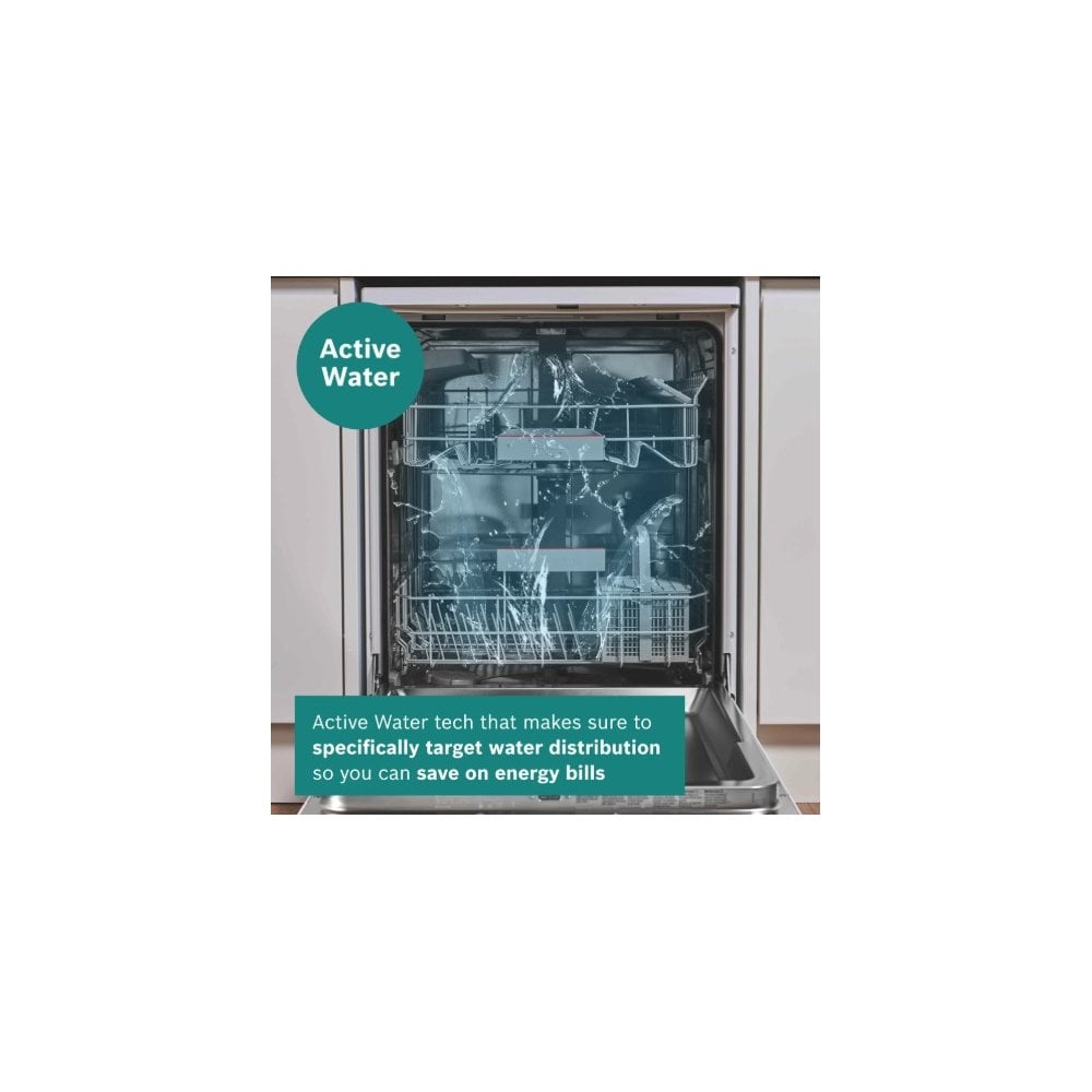 Bosch SMS4EKW06G Dishwasher  :Cutlery Basket : Stainless Steel Interior :  Series 4 :