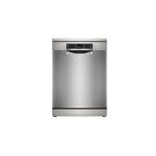 Bosch SMS26AI08G Freestanding Dishwasher :  Series 2 : Silver : Stainless Steel & Polinox : Brushed Steel