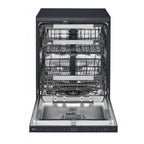 LG  DF587HMS  Dishwasher - Matte Black - 14 Place Settings : True Steam ,Quad Wash