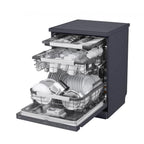 LG  DF587HMS  Dishwasher - Matte Black - 14 Place Settings : True Steam ,Quad Wash
