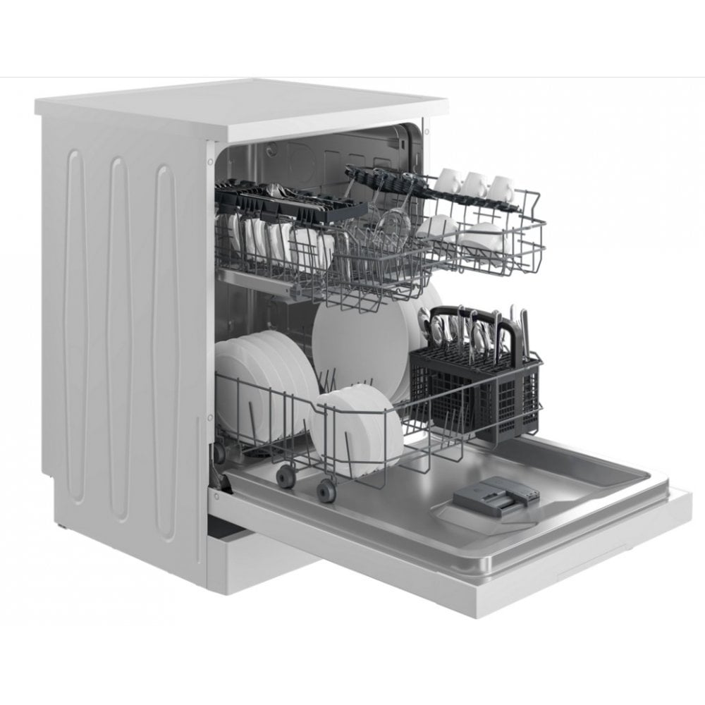 Beko BDFN26432W Full Size Dishwasher - White - 14 Place Settings :
