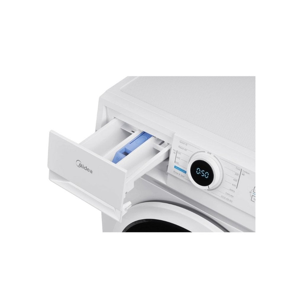 Midea MF10EW70BA 7kg 1400 Spin Washing Machine - White :