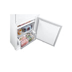 Samsung BRB70F26DES0EU 54cm 60/40 Integrated Frost Free Fridge Freezer - White : Sliding Hinge