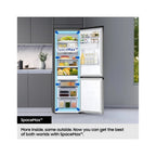 Samsung BRB70F26DES0EU 54cm 60/40 Integrated Frost Free Fridge Freezer - White : Sliding Hinge