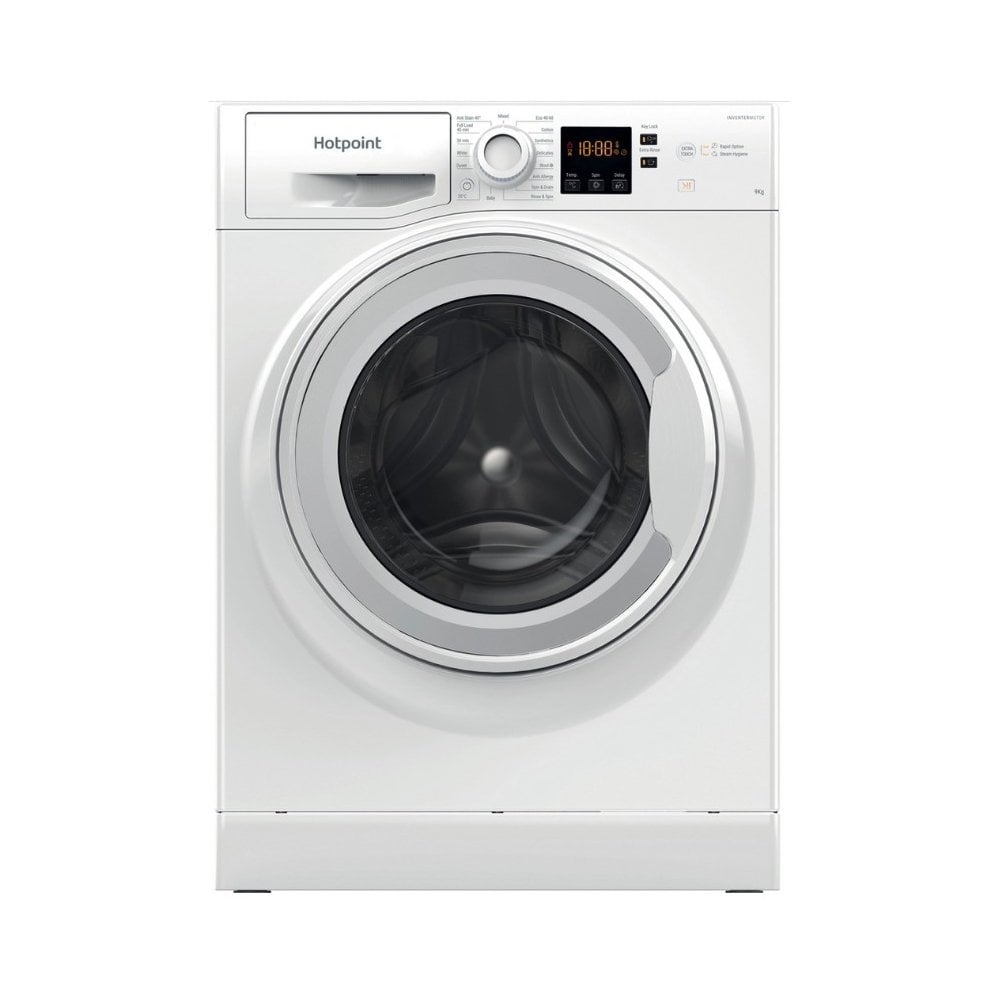 Hotpoint NSWF946WUK 9kg 1400 Spin Washing Machine - White :