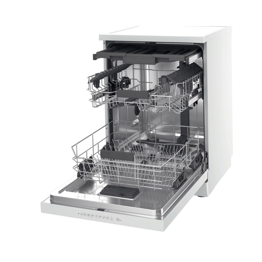 Hotpoint Maxi Space H7FHP43WUK Dishwasher with Third Rack - White - 15 Place Settings : Due 12th OCTOBER
