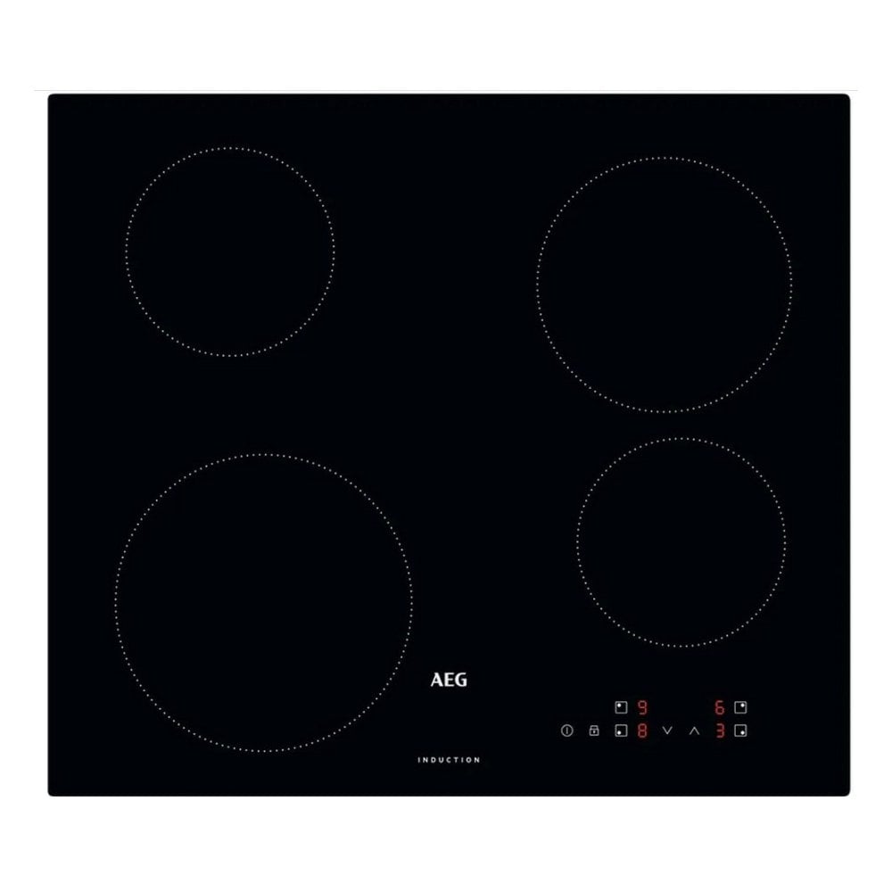 AEG IBS6420SCB Built In  Induction Hob - Black : Series 3000 : W 60cm