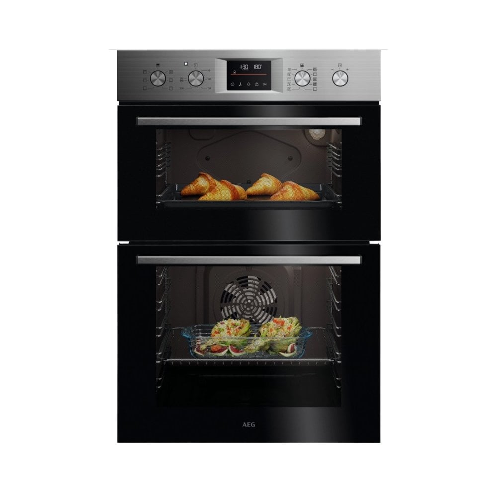AEG OU5CP40M Built In  Double Electric Oven - Stainless Steel : Series 6000