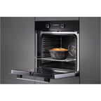 Miele H2465BP Built In Single Oven : Pyrolytic Cleaning