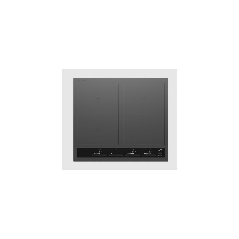 Fisher & Paykel CI604ZZDTG5 Built In Induction Hob :W 60cm :  Series 7 : Grey Glass