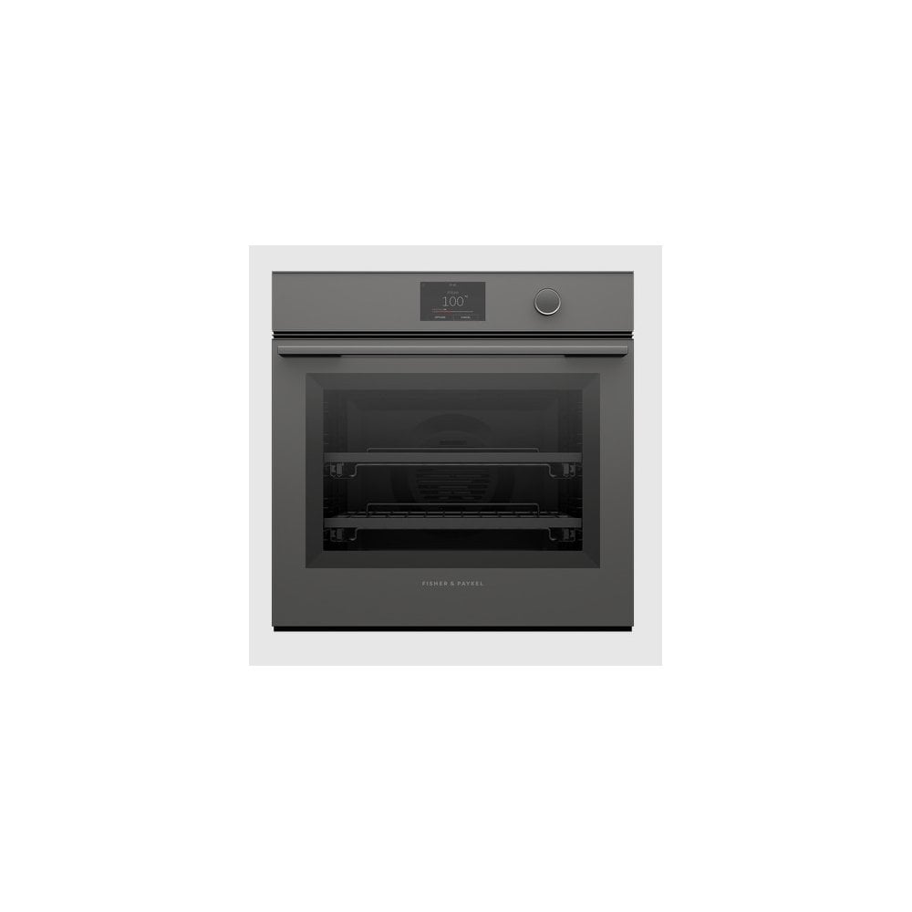 Fisher & Paykel OS60SMTDG1 Built In Combi-Steam Oven , Air Fryer,Sous Vide  : Grey Glass : Series 11