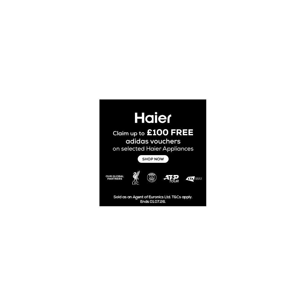 Haier  HFR3718ENMD  60/40 Total No Frost Fridge Freezer - Dark Inox: Width 70cm :