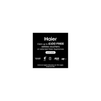 Haier  HFR3718ENMD  60/40 Total No Frost Fridge Freezer - Dark Inox: Width 70cm :