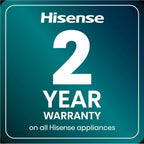 Hisense RB435N4BWE  60/40 Frost Free Fridge Freezer - White : H 200.4cm