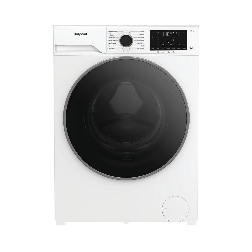 Hotpoint HBD9681ANTSTAIN 9kg/6kg 1400 Spin Washer Dryer - White