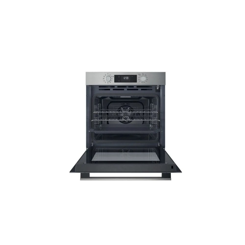 Hotpoint HO278PXUK Built In Electric Single Oven - Silver : Pyrolytic Cleaning