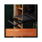 Hotpoint HO278PXUK Built In Electric Single Oven - Silver : Pyrolytic Cleaning