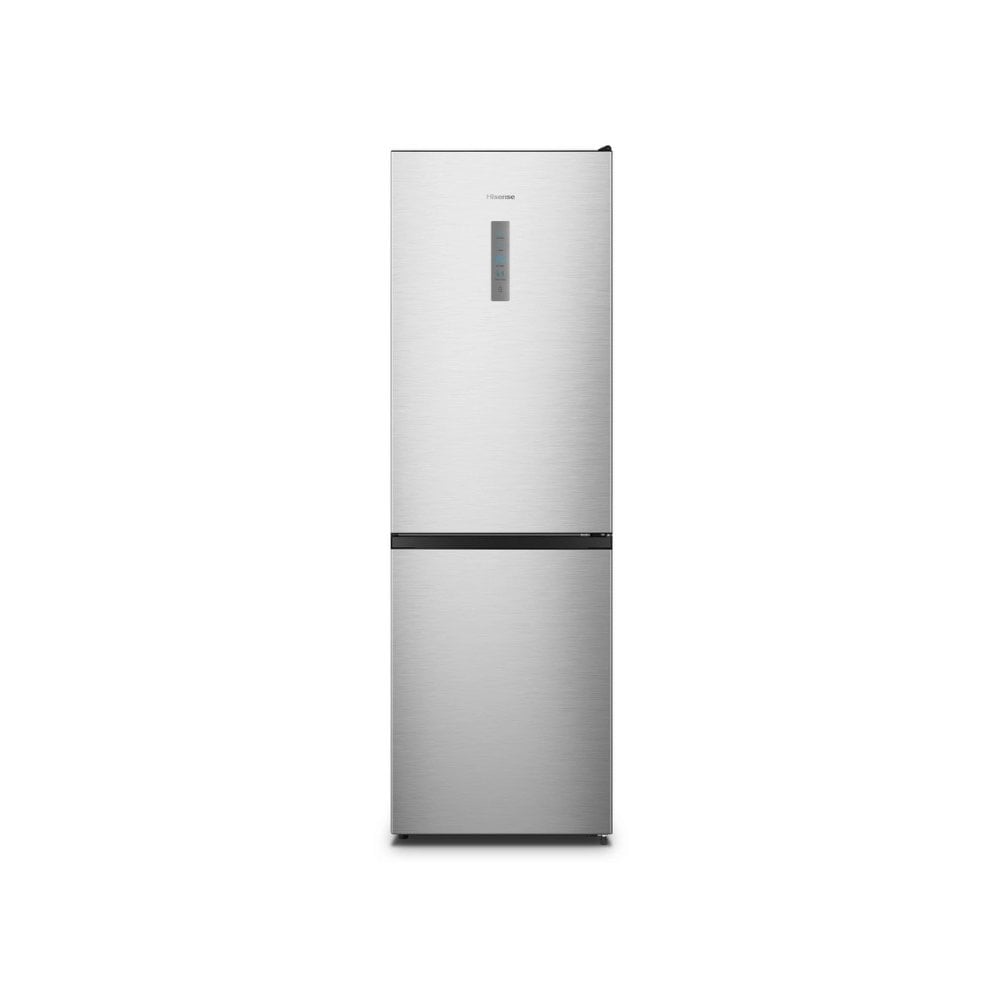 Hisense RB395N4BCE 60/40 Total No Frost Fridge Freezer - Stainless Steel : H 186cm