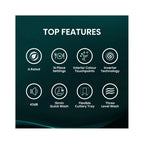 Hisense HV16AUK Full-Size Fully Integrated Dishwasher - 16 Place Settings :