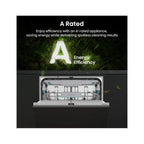 Hisense HV16AUK Full-Size Fully Integrated Dishwasher - 16 Place Settings :