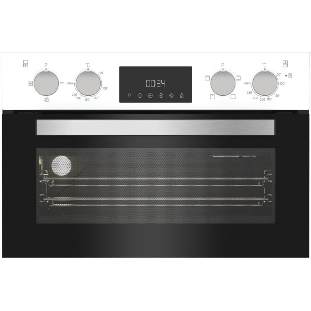 Hotpoint DIH10DW 89cm Built In Electric Double Oven - White