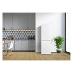 Midea MDRB254FGE01 47cm 60/40 Total No Frost Fridge Freezer - White : H 150cm