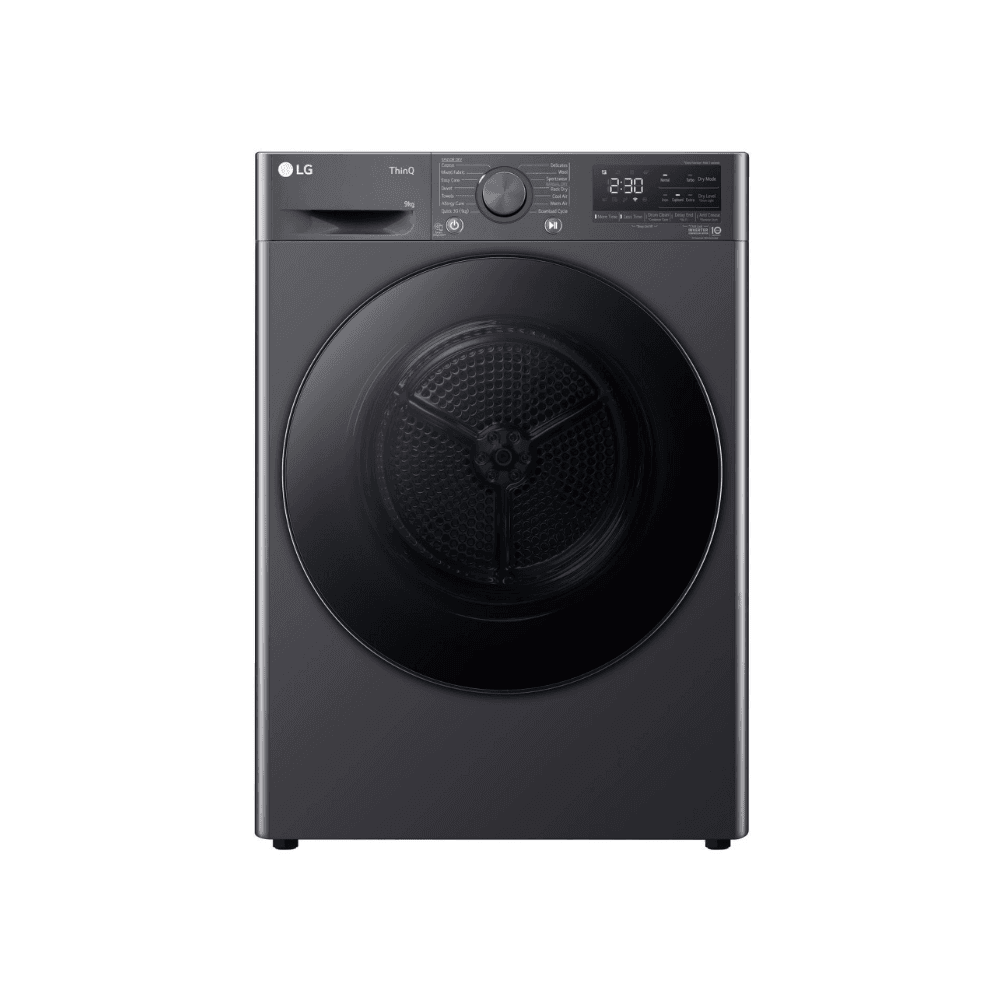 LG Series 4 ThinQ FDV709GN 9 kg Heat Pump Tumble Dryer - Slate Grey :