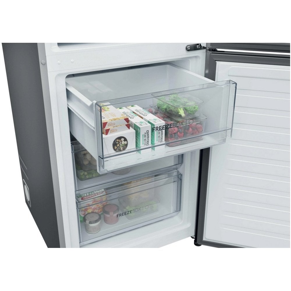 Haier  HDPR3618DNPK  Total No Frost Fridge Freezer - Stainless Steel : Serie 3 : Due 23rd SEPTEMBER