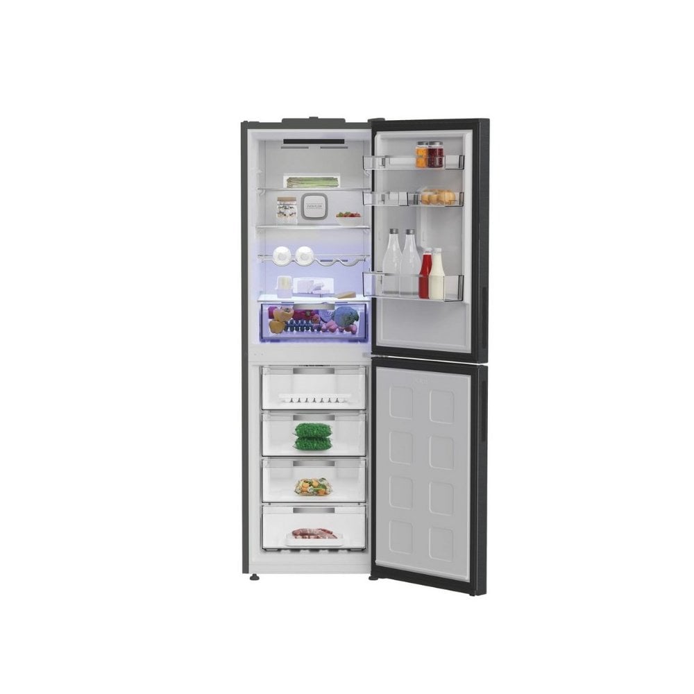Hotpoint HPKF6353XBR4UK Frost Free Fridge Freezer : H 192cm : Inox :50/50 :