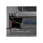 Neff S175HVX14G Fully Integrated Dishwasher : Vario Hinge : N50 : C Rating
