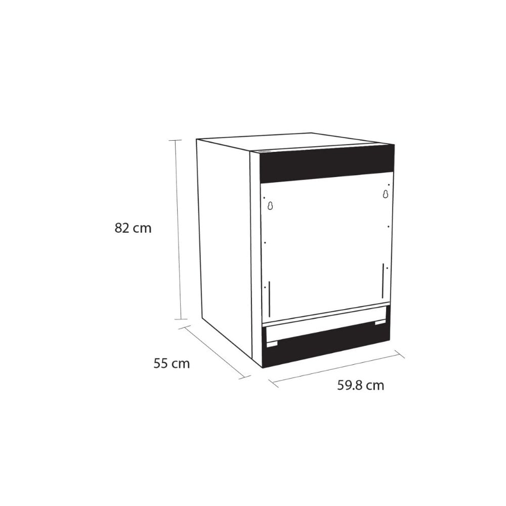 Sensis DWBI0213FSDWA Fully Integrated Dishwasher - White - 13 Place Settings